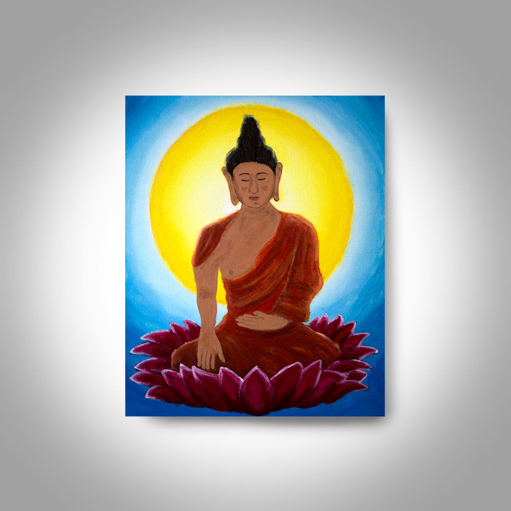 buddhaacrylicsquare